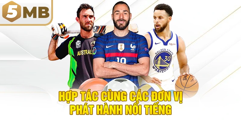 Hợp tác cùng các đơn vị phát hành nổi tiếng